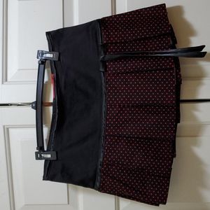 Vintage TRIPP NYC black red polka dot pleated mini skirt 😍 ȶʀɨքք ռʏƈ 💀